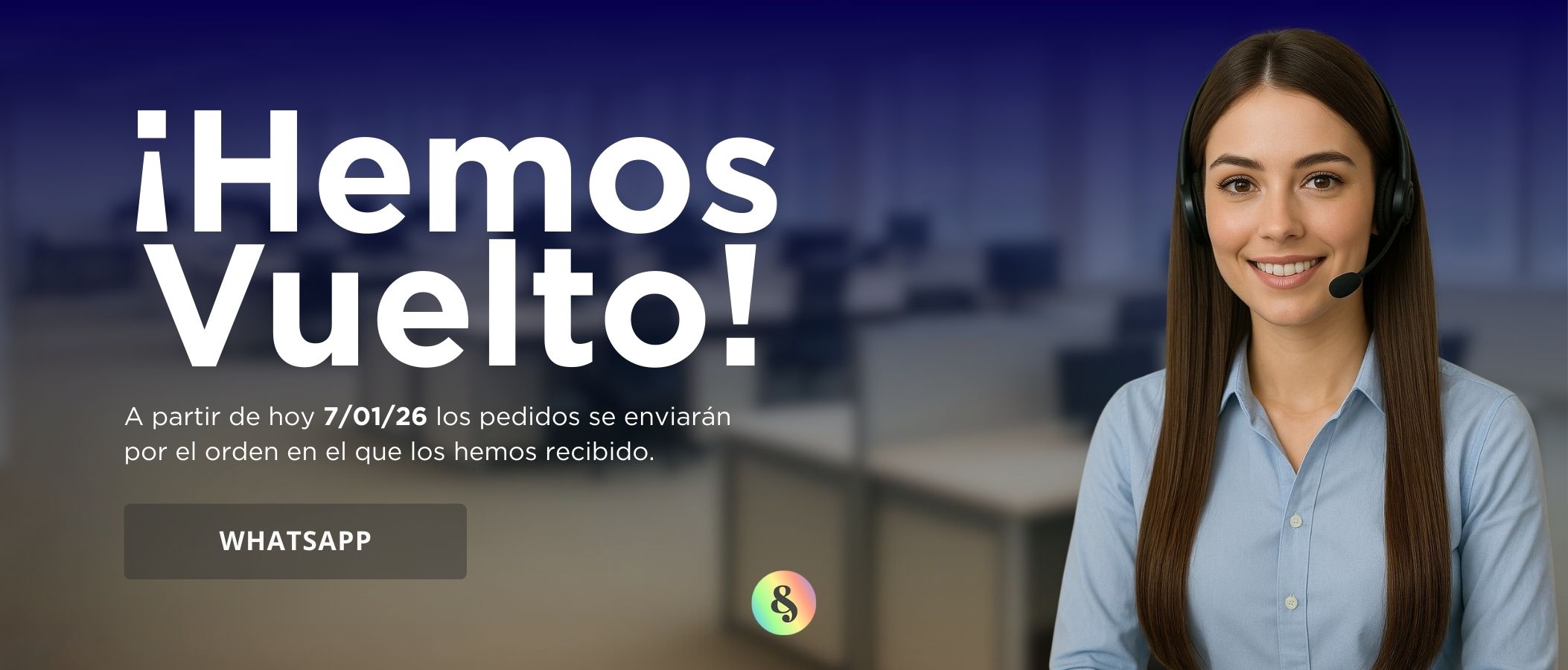 BB Banner WEB HEMOS VUELTO DE VACACIONES NAVIDAD 2026